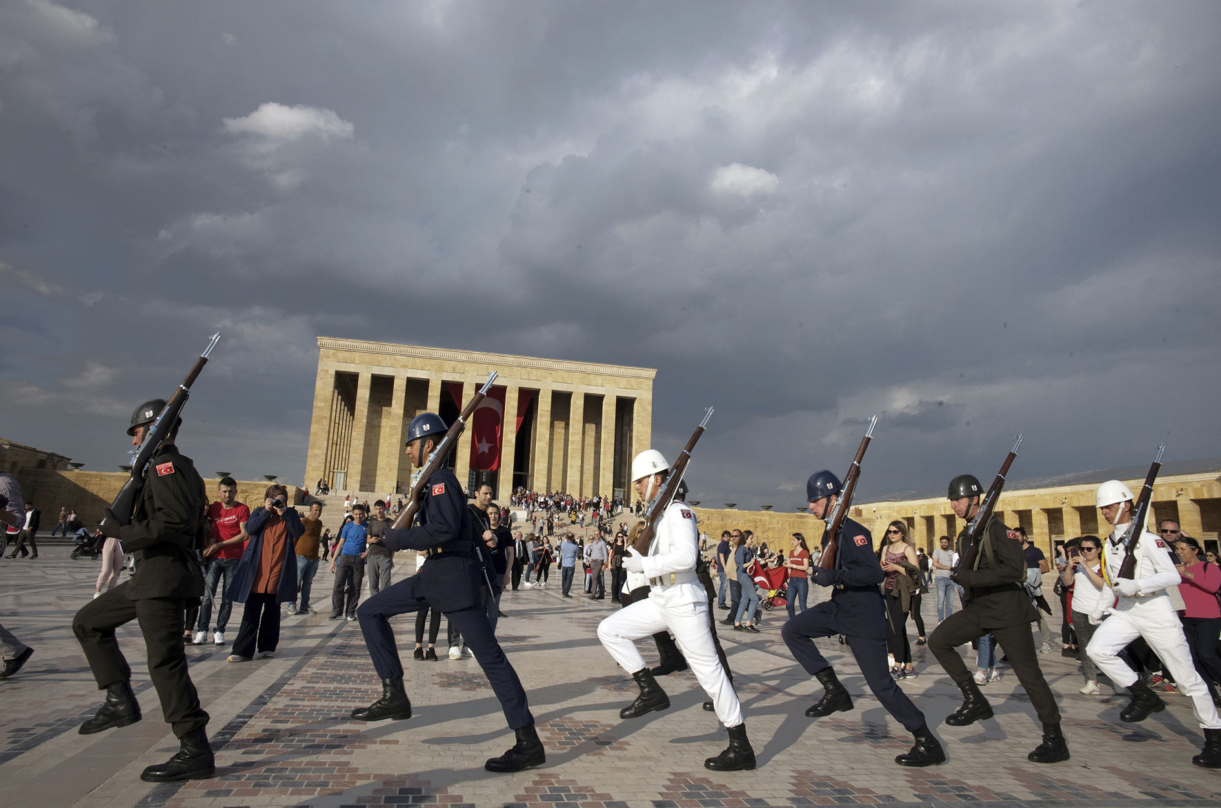 APTOPIX Turkey War of Independence Anniversary